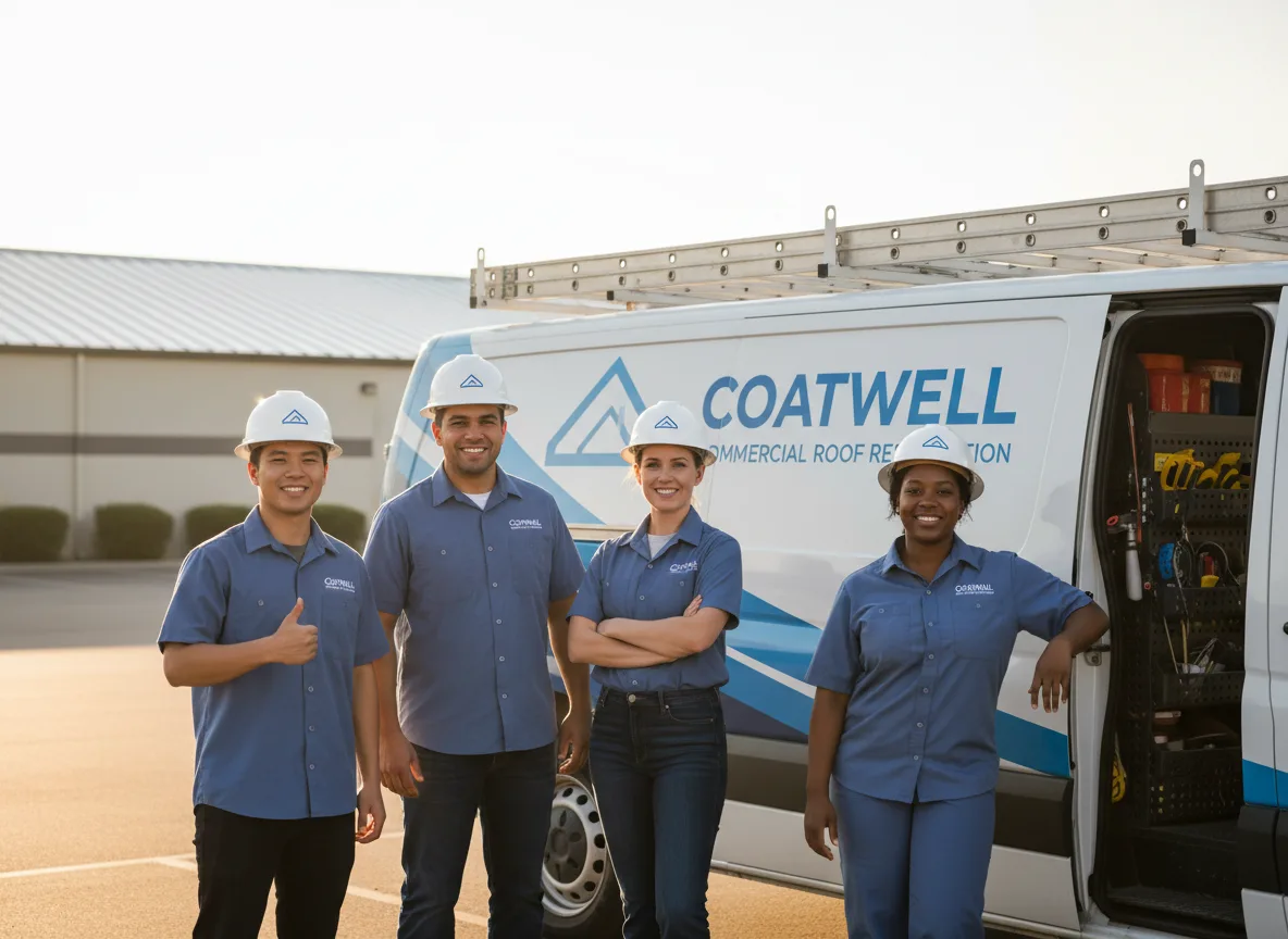 Commercial roof coating company in Kingston, WI